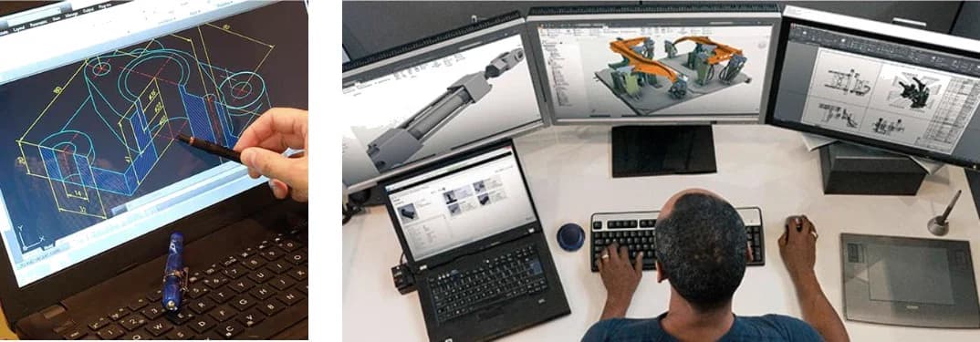 Foto Dal primo tratto all'immagine di sintesi