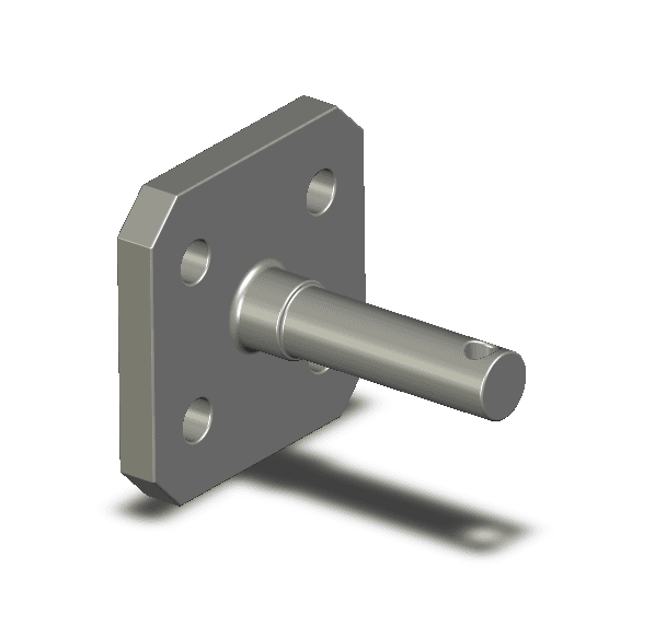 Fissazione laterale SDF per massa di trattore monoblocco