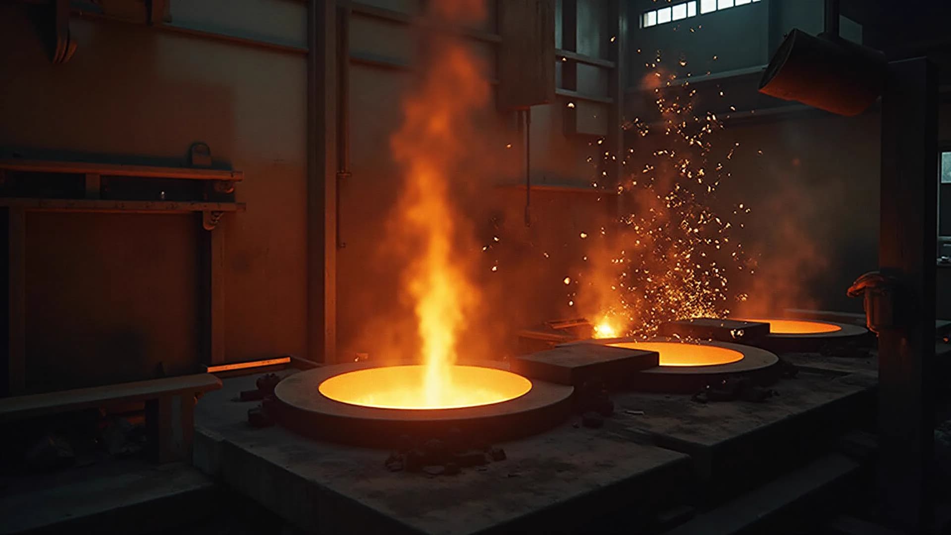 Officina di fonderia Fonderia uccellino