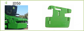 Massa del trattore John Deere 50 kg - JD50
