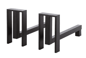 Coppia di alari alteri destri