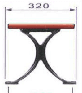 Piede di panca campestre