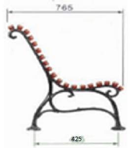 Incontro del piede del banco