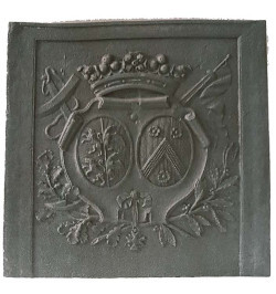 Placca decorato di camini