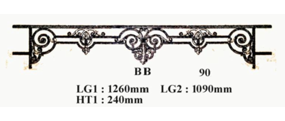 BARRE D'APPUI DE FENETRE GARDE CORPS BALUSTRADE LOISELET - BB