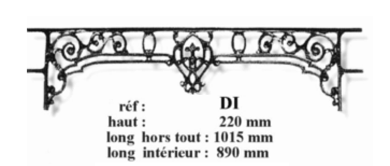 BARRE D'APPUI DE FENETRE GARDE CORPS BALUSTRADE LOISELET - DI