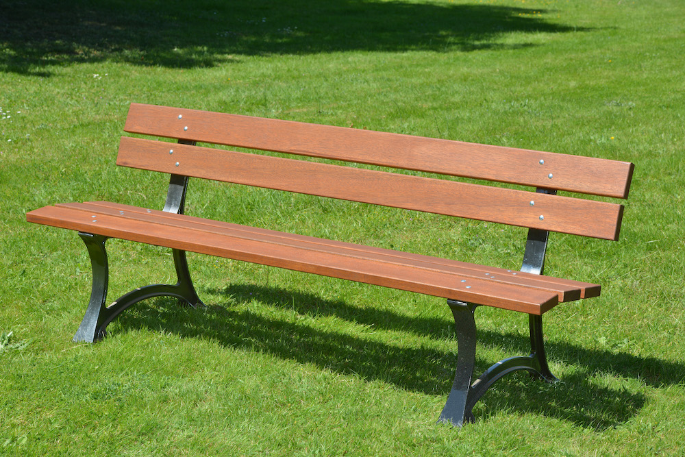 banc en fonte et bois