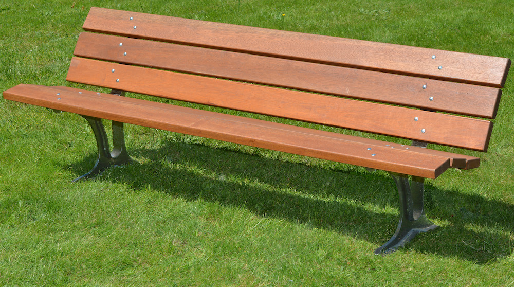 banc en fonte et bois