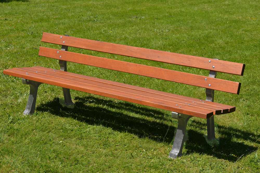 banc en fonte et bois