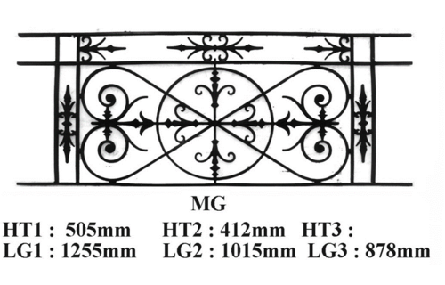  GRILLE DE BALCON GARDE CORPS BALUSTRADE LOISELET