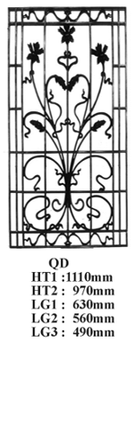 GRILLE DE PORTE LOISELET - QD